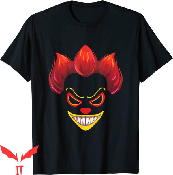 IT The Clown T-Shirt German Scary Killer Clown Halloween IT