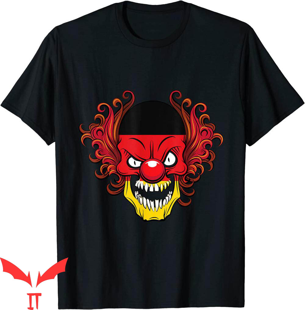 IT The Clown T-Shirt Haha Creepy Laugh Of Halloween Evil