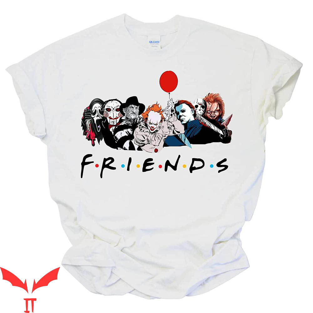 IT The Clown T-Shirt Halloween Clown Friends Crewneck