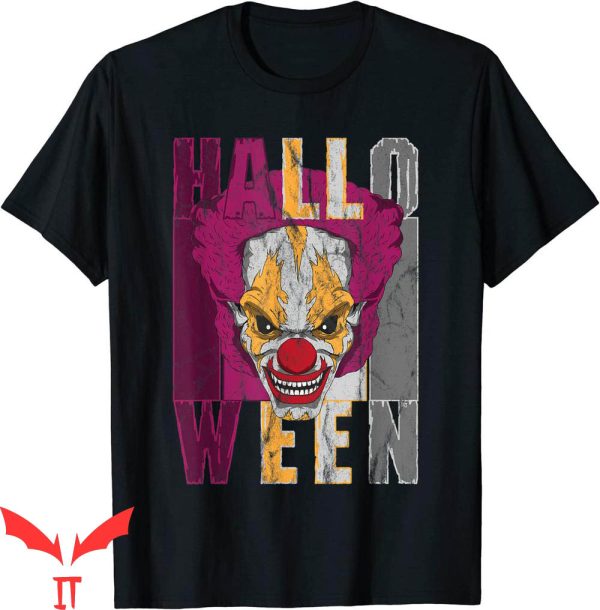 IT The Clown T-Shirt Halloween Spooky Evil Horror IT Movie