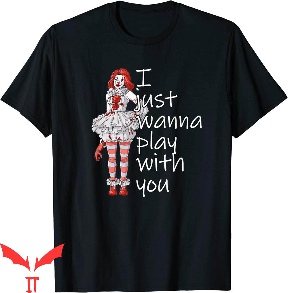 IT The Clown T-Shirt I Love Kids But I Cant Finish Whole One