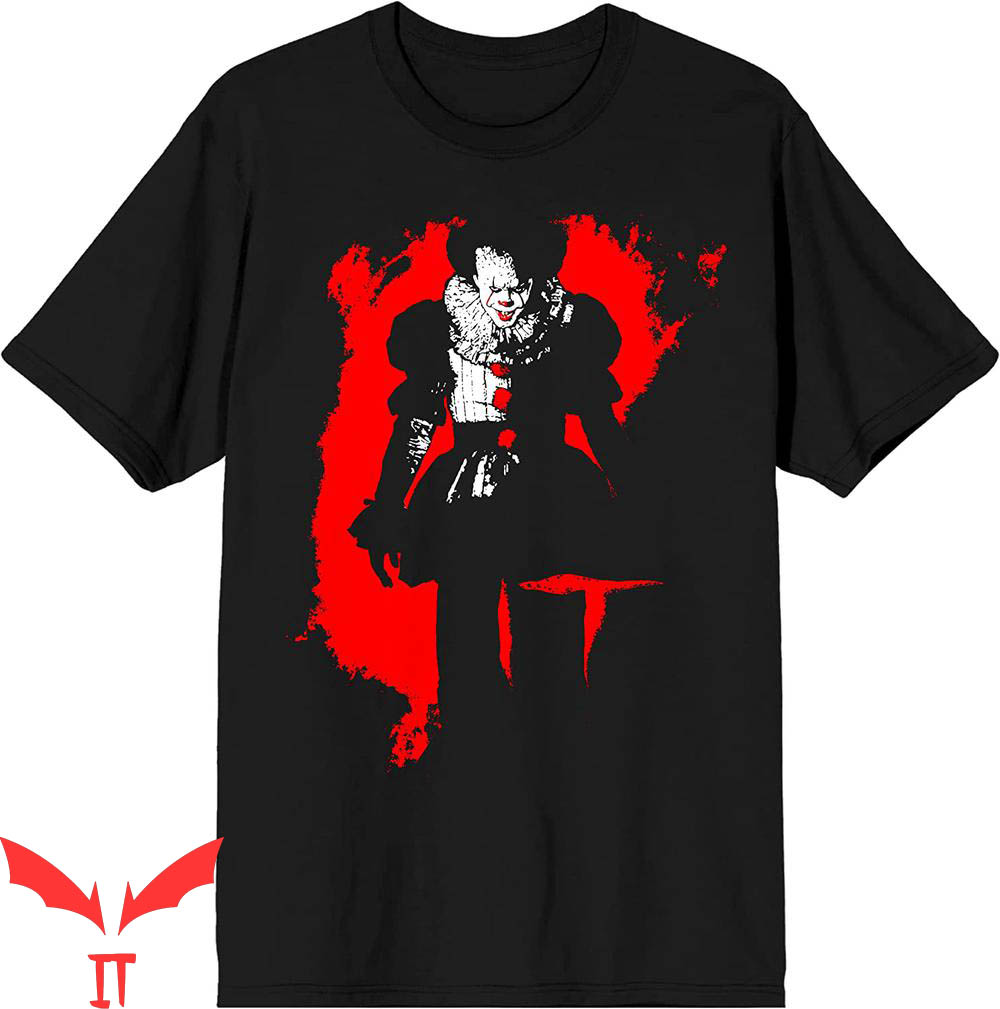 IT The Clown T-Shirt IT 2017 Pennywise Dripping Red Letters