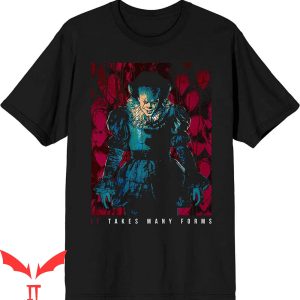IT The Clown T-Shirt IT 2017 Pennywise It Takes Many Forms
