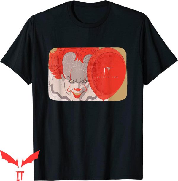 IT The Clown T-Shirt IT Chapter 2 Pennywise & Balloon Tee