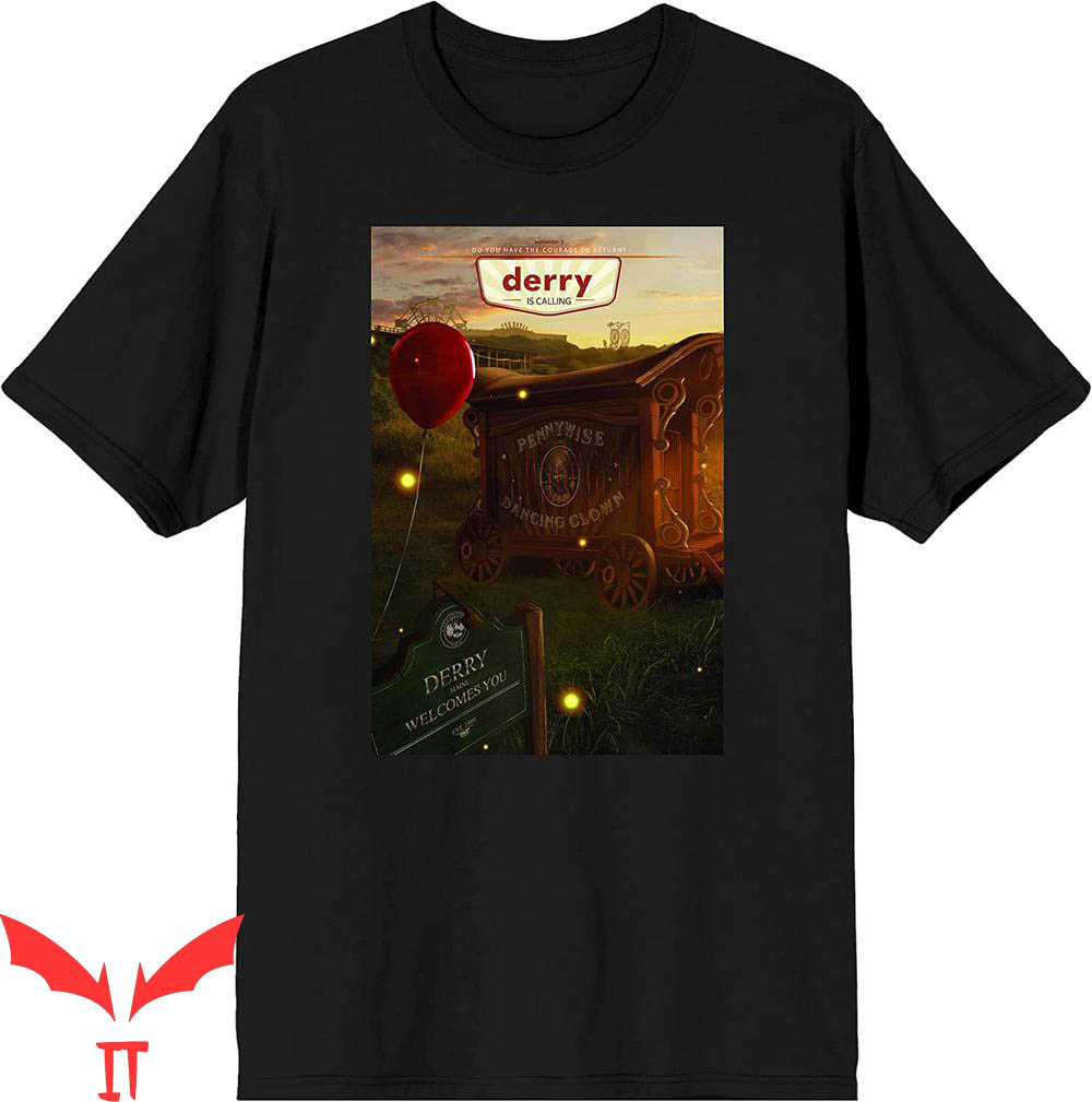 IT The Clown T-Shirt IT Chapter Two Scary IT The Movie