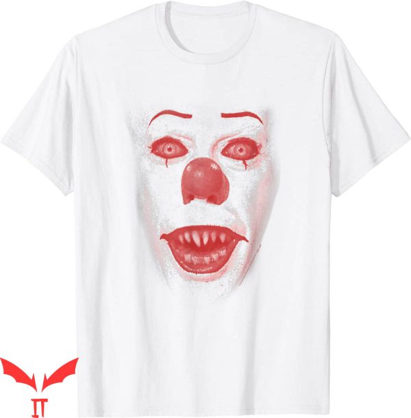 IT The Clown T-Shirt IT Classic Pennywise Big Face Clown