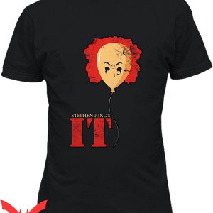 IT The Clown T-Shirt IT Steven King Scary Horror Clown Face