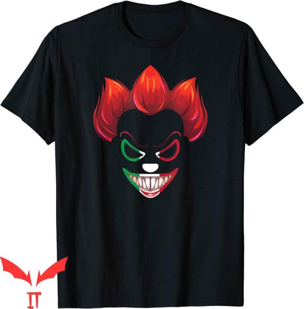 IT The Clown T-Shirt It’s Scary Funny Halloween Clown Chess