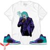 IT The Clown T-Shirt Jordan 1 Mid Black Grape Scary Clowns
