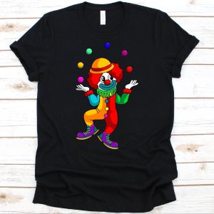 IT The Clown T-Shirt Juggling Clown Performer Comedian