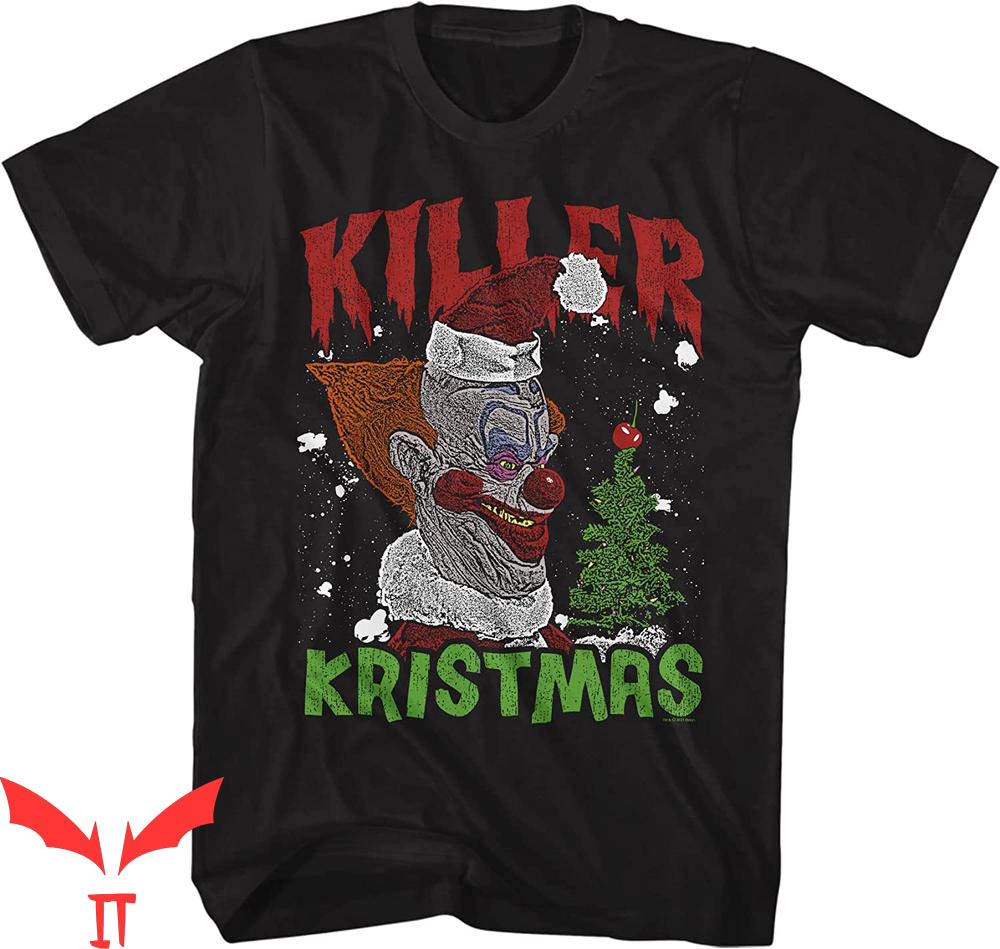 IT The Clown T-Shirt Killer Clowns Christmas IT The Movie