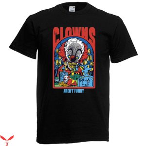 IT The Clown T-Shirt Killer Klowns IT Horror Clown Movie