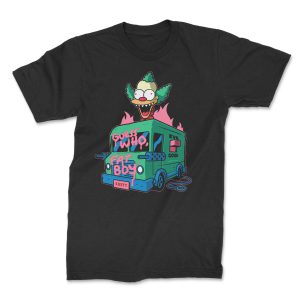 IT The Clown T-Shirt Killer Krusty Simpsons Scary Clown