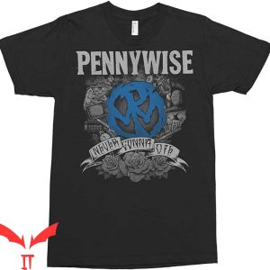 IT The Clown T-Shirt King's Road Pennywise Never Gonna Die