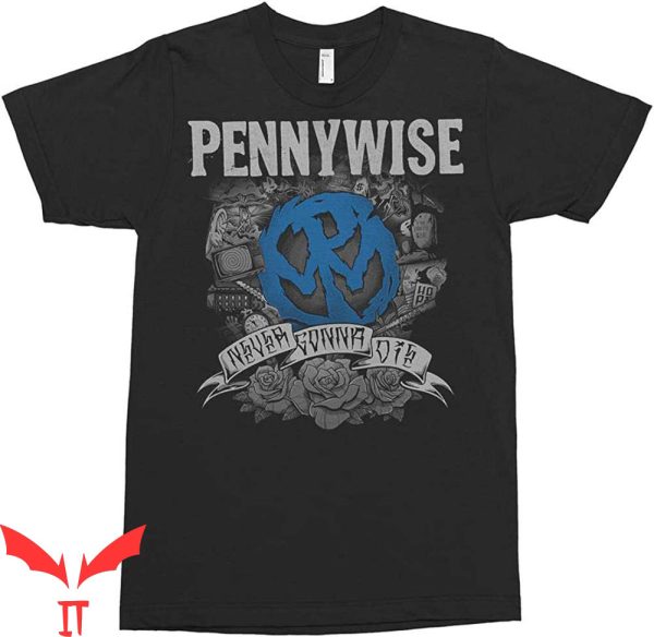 IT The Clown T-Shirt King’s Road Pennywise Never Gonna Die