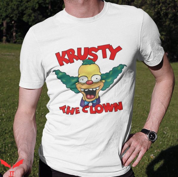IT The Clown T-Shirt Krusty The Clown Reproduction