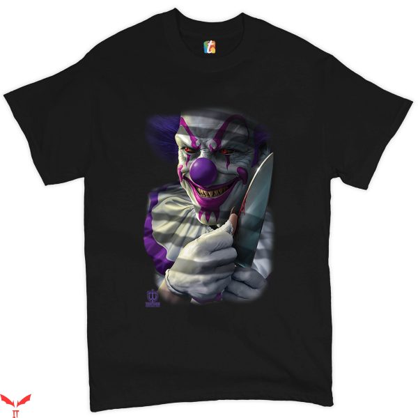 IT The Clown T-Shirt Mischievous Killer Clown Nightmare