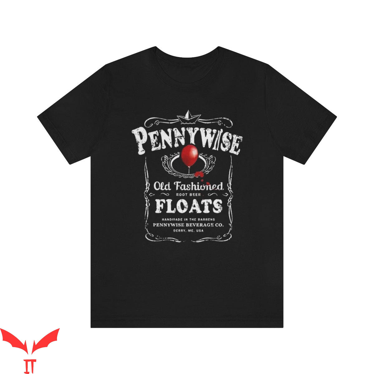IT The Clown T-Shirt Old Fashioned Root Beer Floats