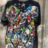 IT The Clown T-Shirt Original Liquid Circus Clown Overprint