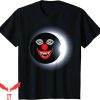 IT The Clown T-Shirt Over Solar Eclipse Funny Halloween