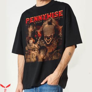 IT The Clown T-Shirt Pennywise IT Movie Scary Faces