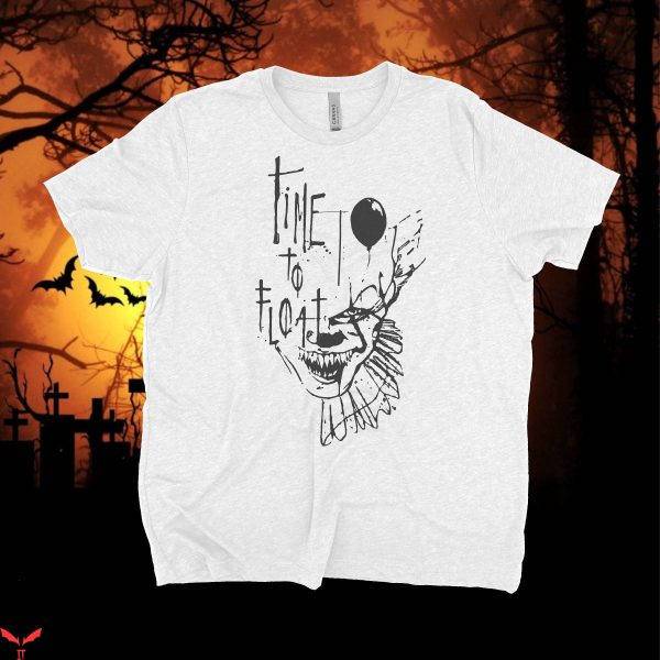 IT The Clown T-Shirt Pennywise Killer Clown Time To Float