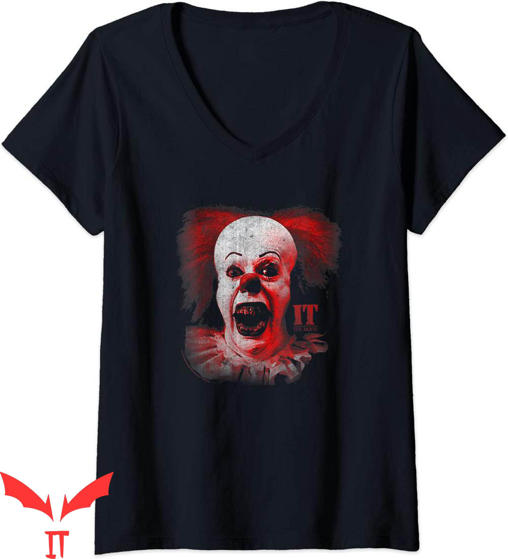 IT The Clown T-Shirt Pennywise Scream Tee Shirt IT The Movie