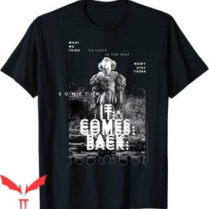 IT The Clown T-Shirt Pennywise Shh Red Hue Portrait IT Movie