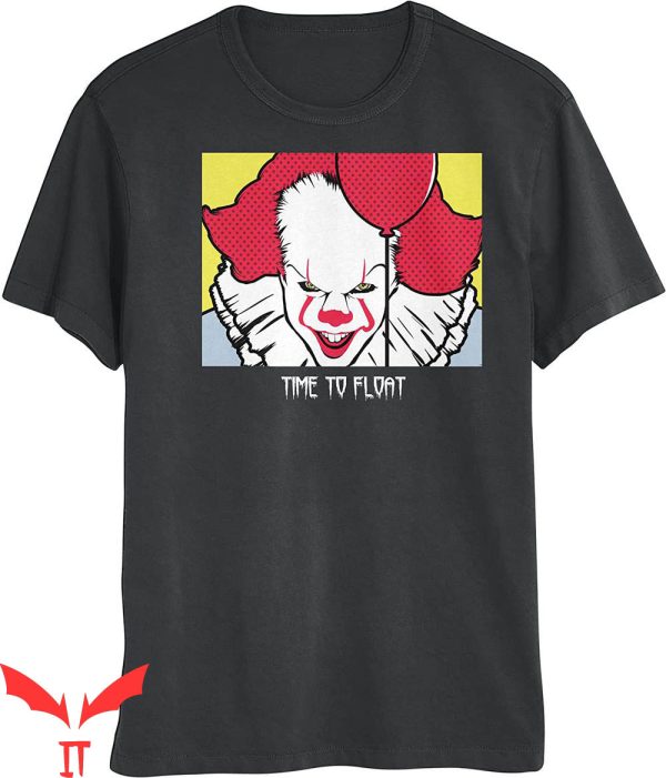IT The Clown T-Shirt Pennywise Time To Float IT The Movie