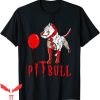 IT The Clown T-Shirt Pitbull Clown Spooky Halloween Scary