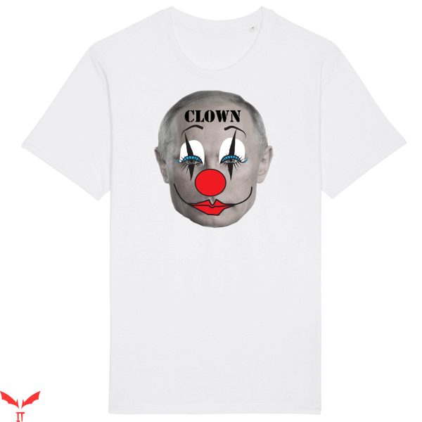 IT The Clown T-Shirt Red Nose Clown IT The Movie