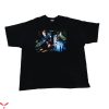 IT The Clown T-Shirt Scary Clown Face Blue Dark Art