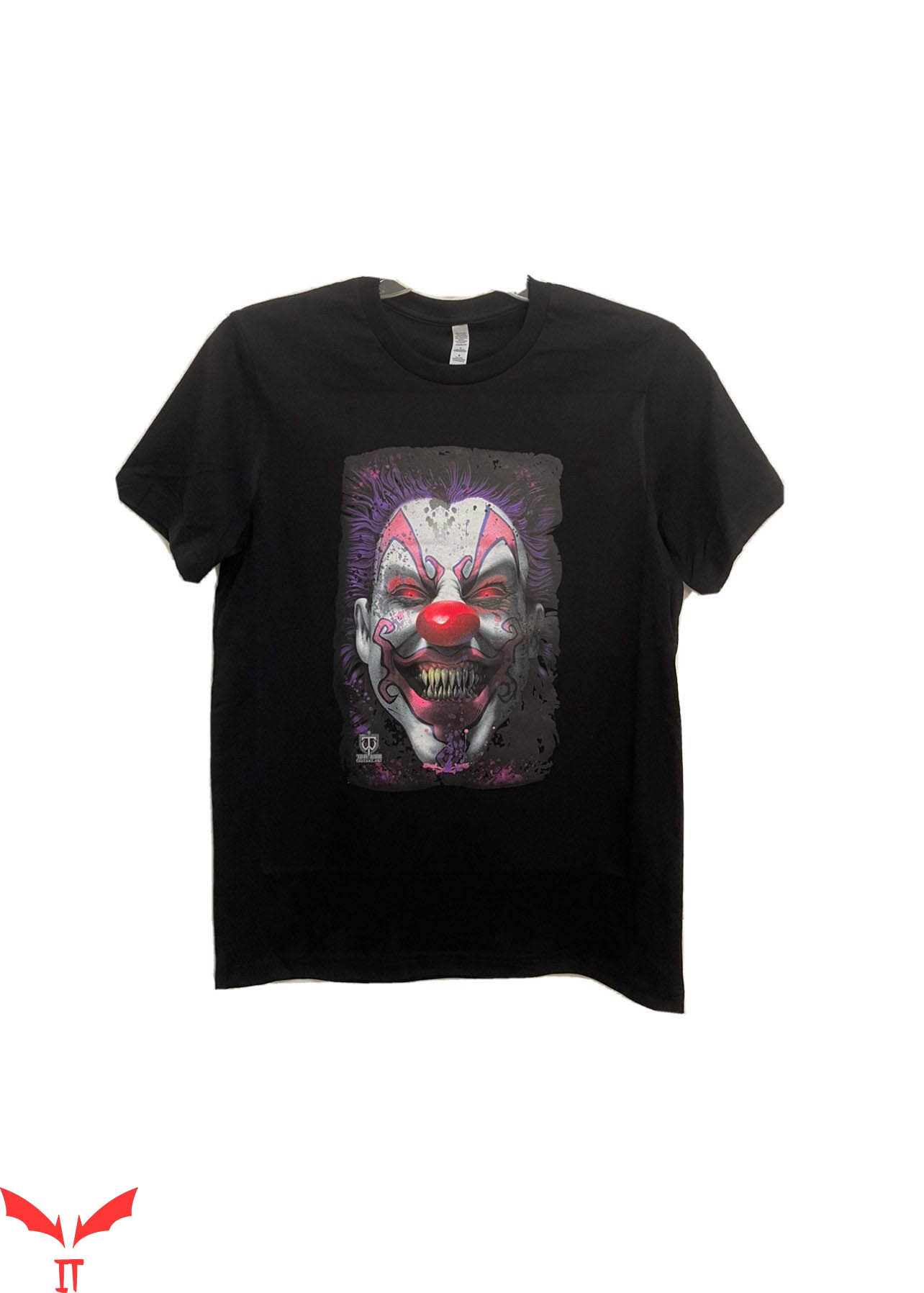 IT The Clown T-Shirt Scary Clown Face Horror IT Movie