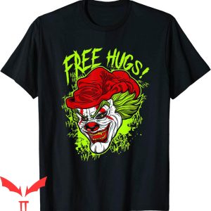 IT The Clown T-Shirt Scary Clown Halloween Horror Card Tee