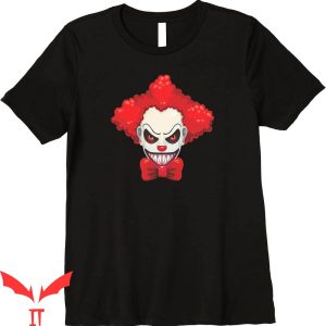 IT The Clown T-Shirt Scary Clown With Red Hair IT The Movie