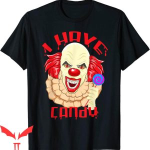 IT The Clown T-Shirt Scary Halloween Clown IT The Movie