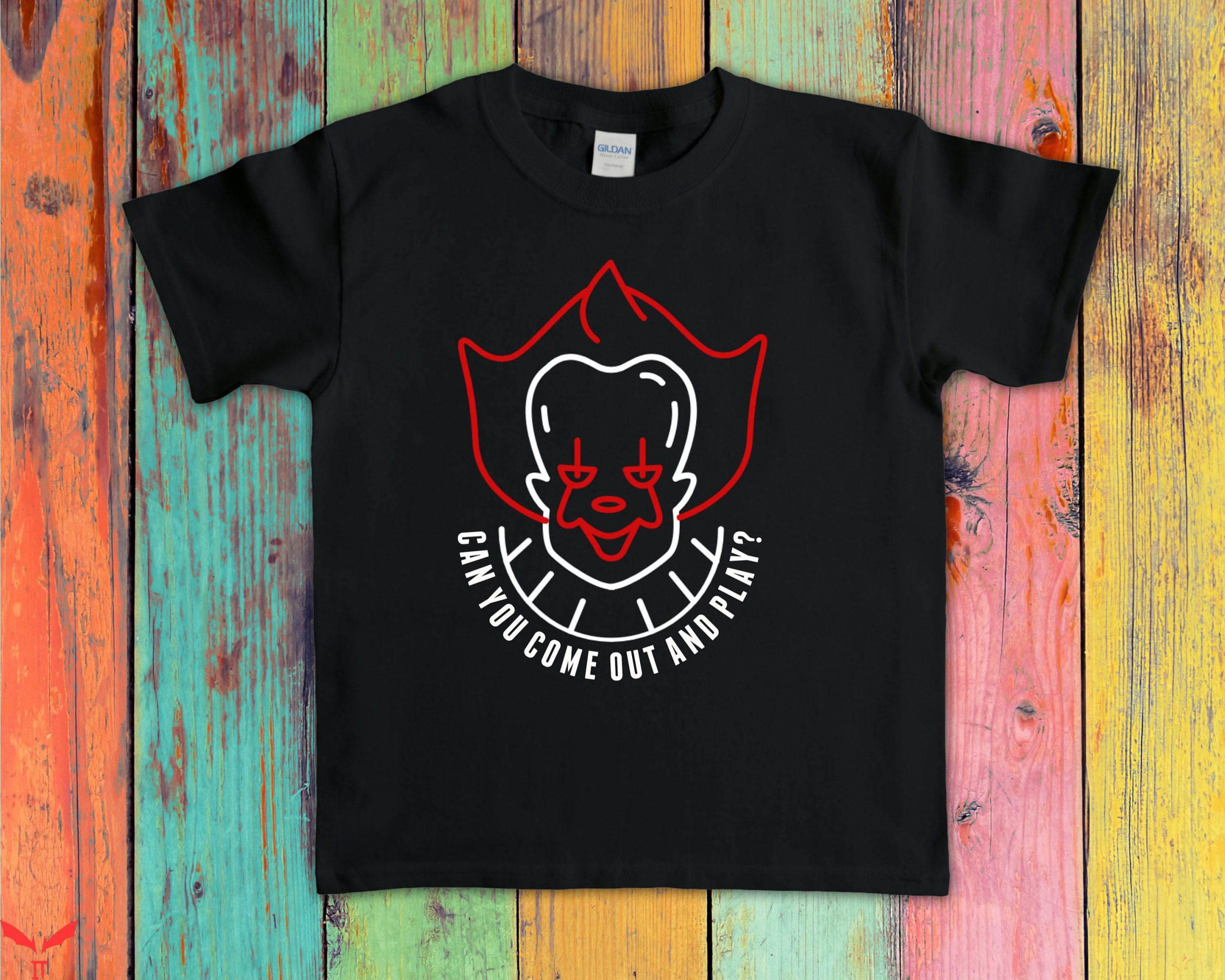 IT The Clown T-Shirt Smiling Scary Clown IT The Movie