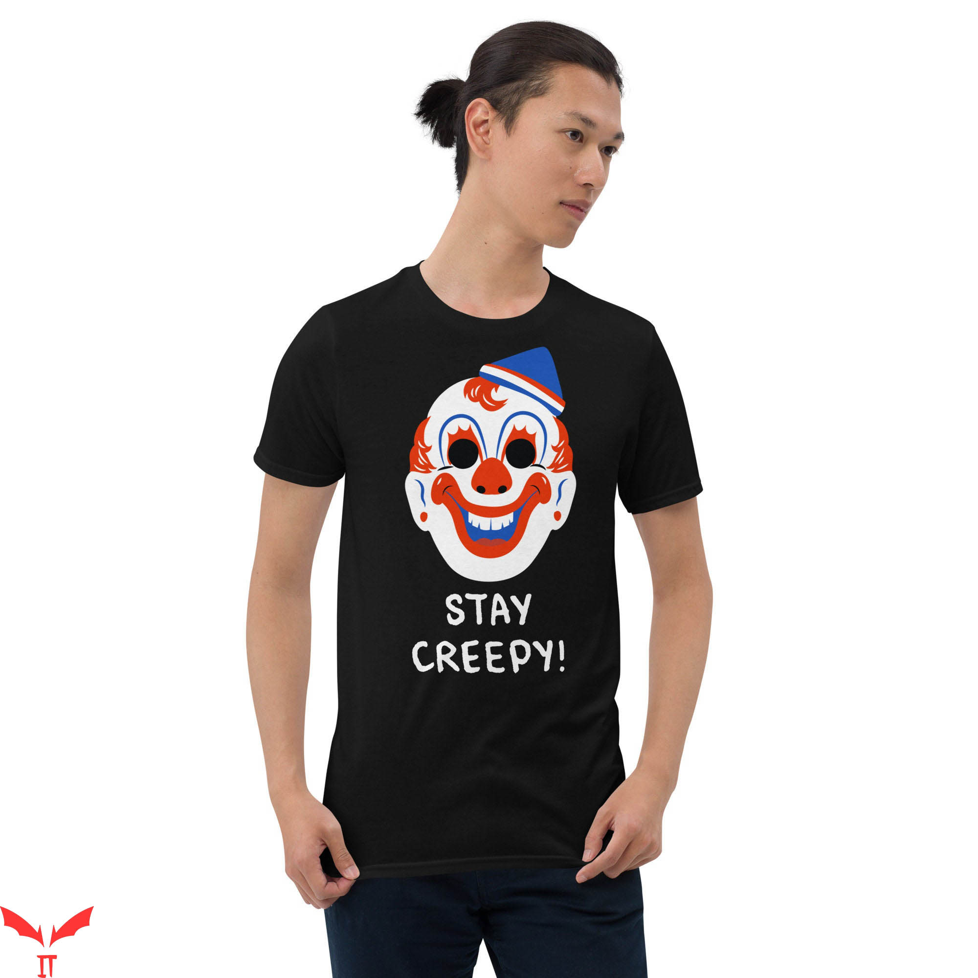 IT The Clown T-Shirt Stay Creepy Scary Clown IT The Movie