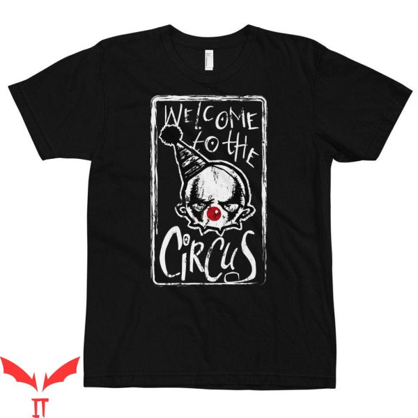 IT The Clown T-Shirt Welcom To The Circus Scary Clown