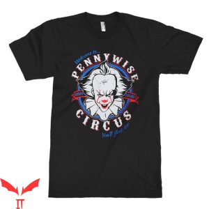 IT The Clown T-Shirt Welcome To Pennywise Circus You'll Float Too