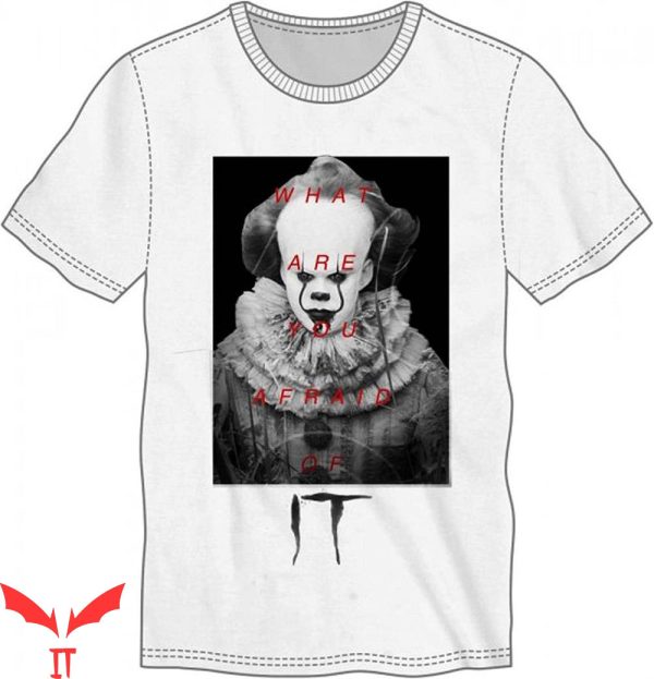 IT The Clown T-Shirt What Are You Afraid Of Horror Movie