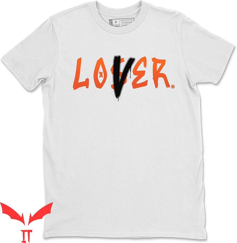 Lover Loser T-Shirt 1 Electro Orange Matching T-Shirt