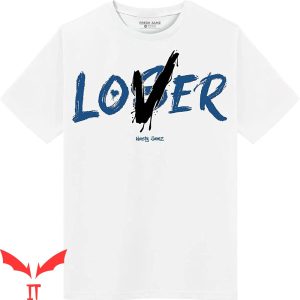 Lover Loser T-Shirt 13s Retro Brave Blue Matching IT Movie