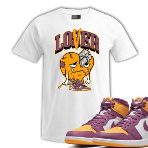 Lover Loser T Shirt 1S Brotherhood Purple Logo With Heart