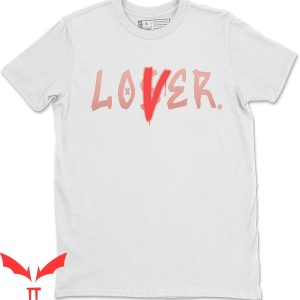Lover Loser T-Shirt 3 Retro Rust Pink Crimson Matching