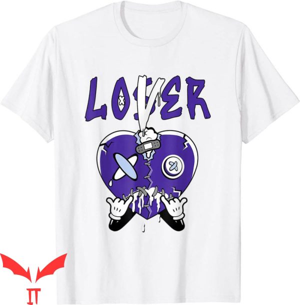 Lover Loser T-Shirt 5 Retro Concord Tee Drip Heart Crying