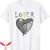 Lover Loser T-Shirt 5 Retro Green Bean Heart T-Shirt
