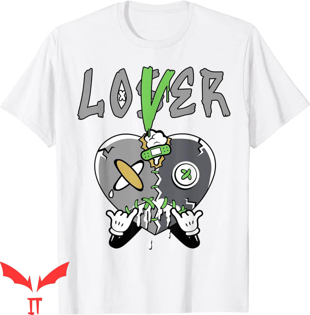 Lover Loser T-Shirt 5 Retro Green Bean Tee IT
