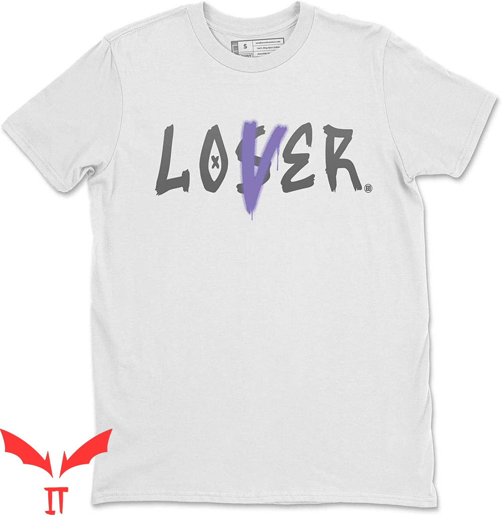 Lover Loser T-Shirt 7 Retro Flint Vasity Purple Matching