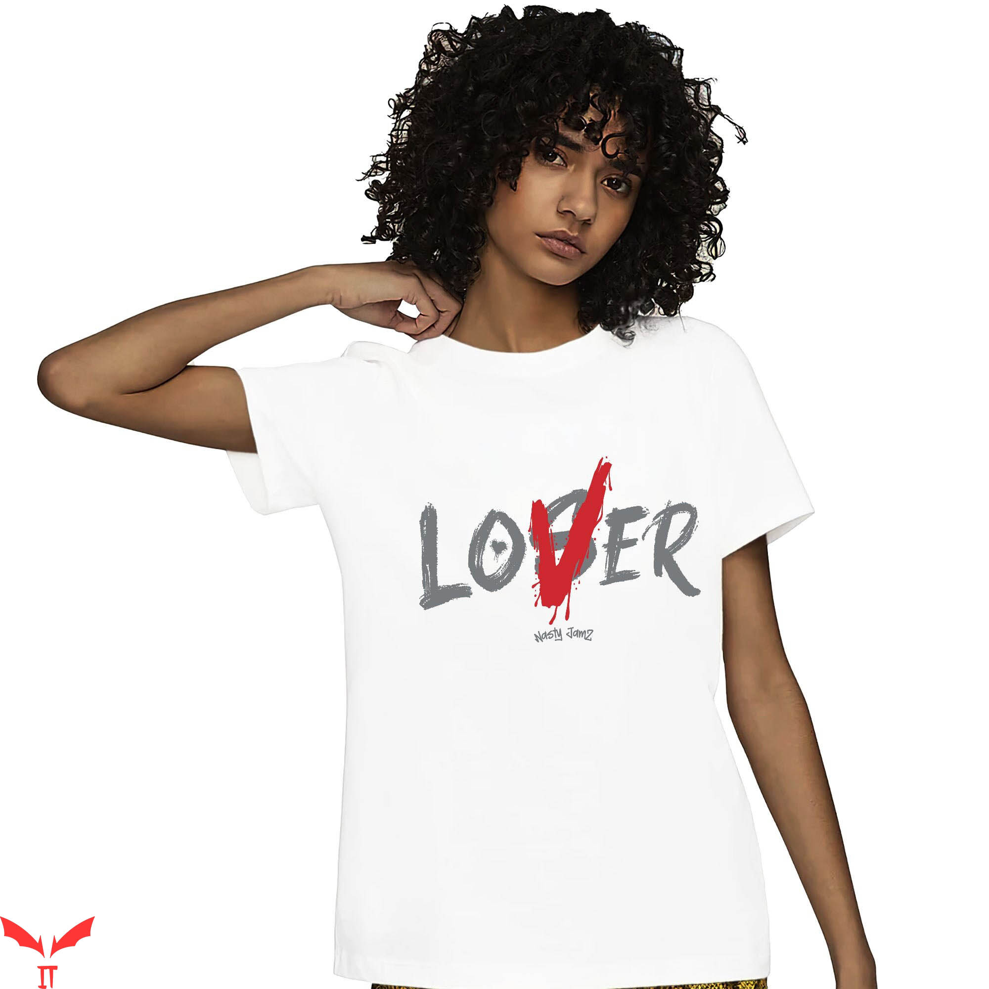 Lover Loser T Shirt 9 Retro Fire Red Loser Lover Logo